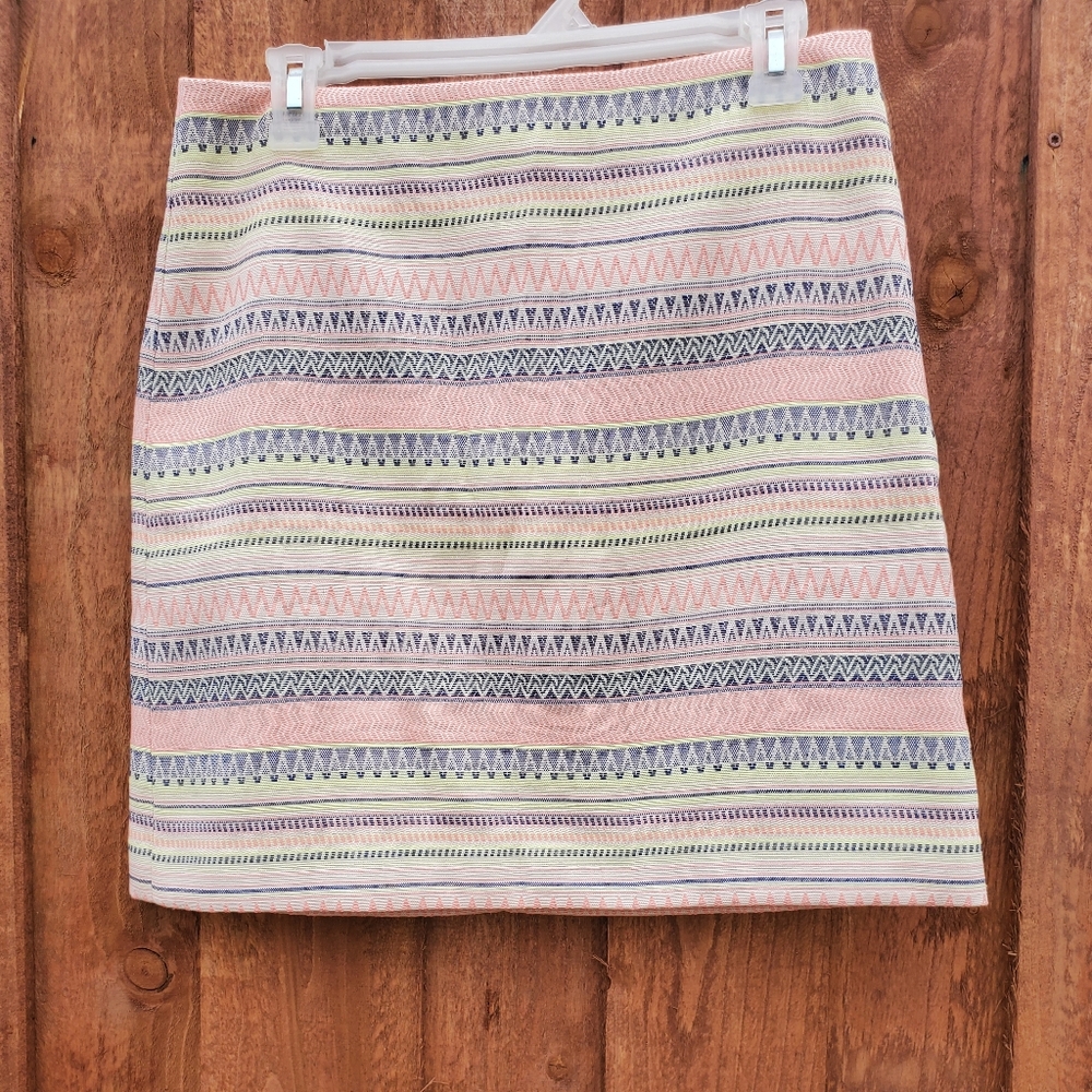 LOFT stitched skirt
